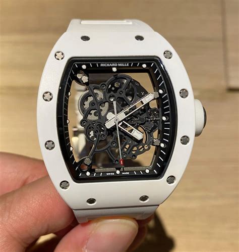 richard mille bubba watson white legend titanium watch rm055|bubba watson watch.